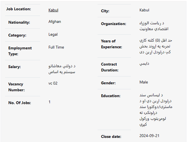 د کانونو حقوقي کارپوه